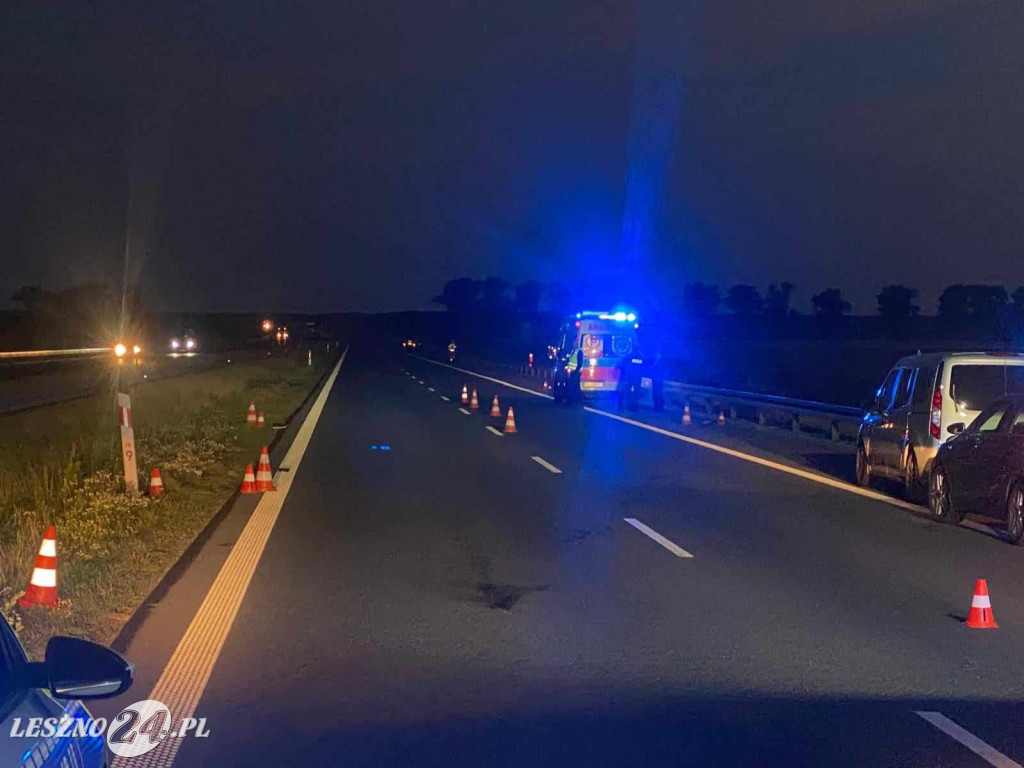 Śmiertelne potrącenie na ekspresówce