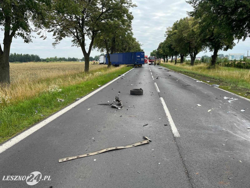 Zderzenie w okolicach Lipna