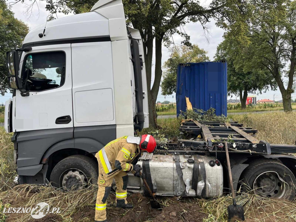 Zderzenie w okolicach Lipna
