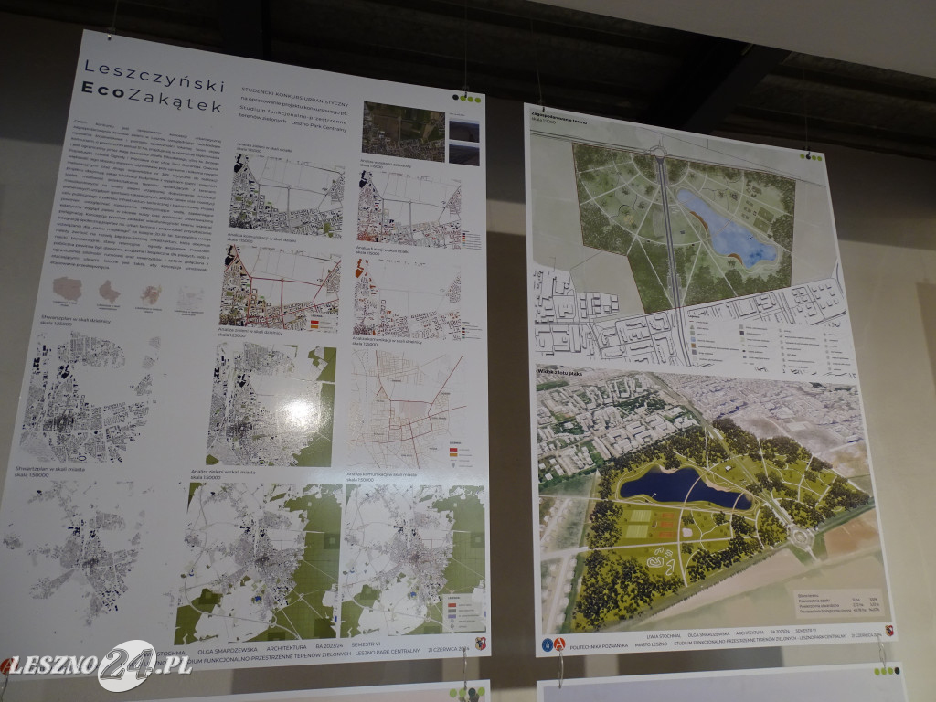 Konkurs na projekt Parku Centralnego w Lesznie