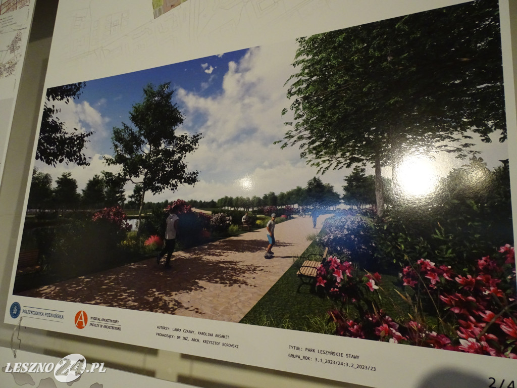 Konkurs na projekt Parku Centralnego w Lesznie
