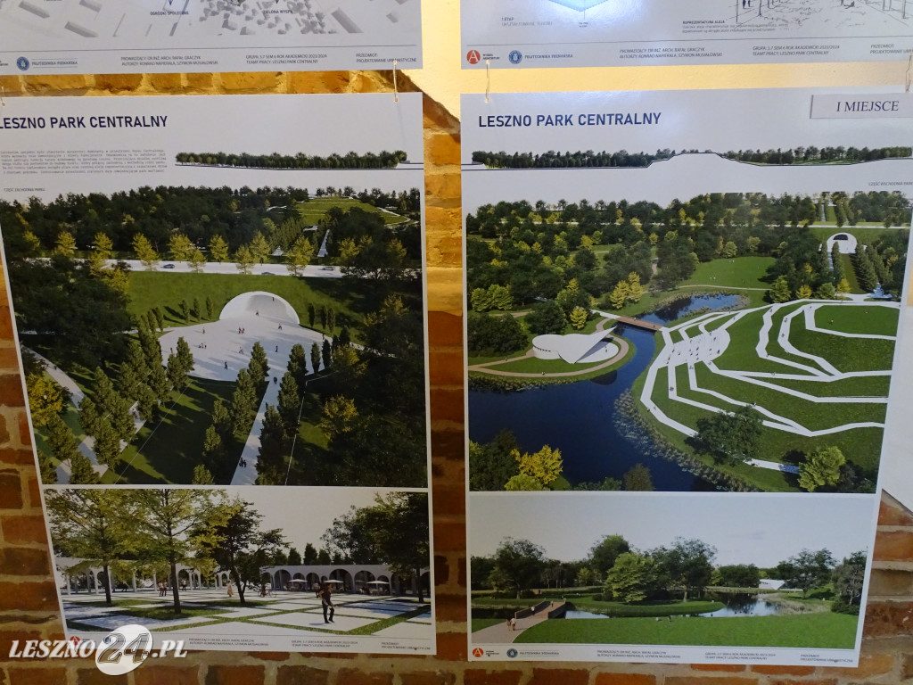 Konkurs na projekt Parku Centralnego w Lesznie