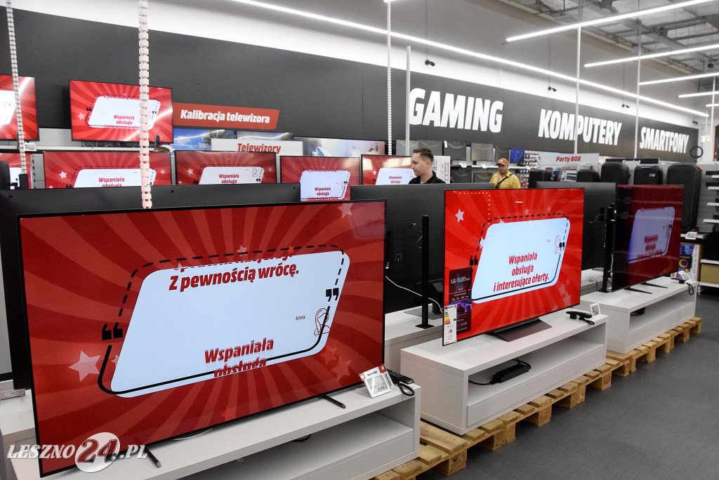 Wielkie otwarcie MediaMarkt w Lesznie