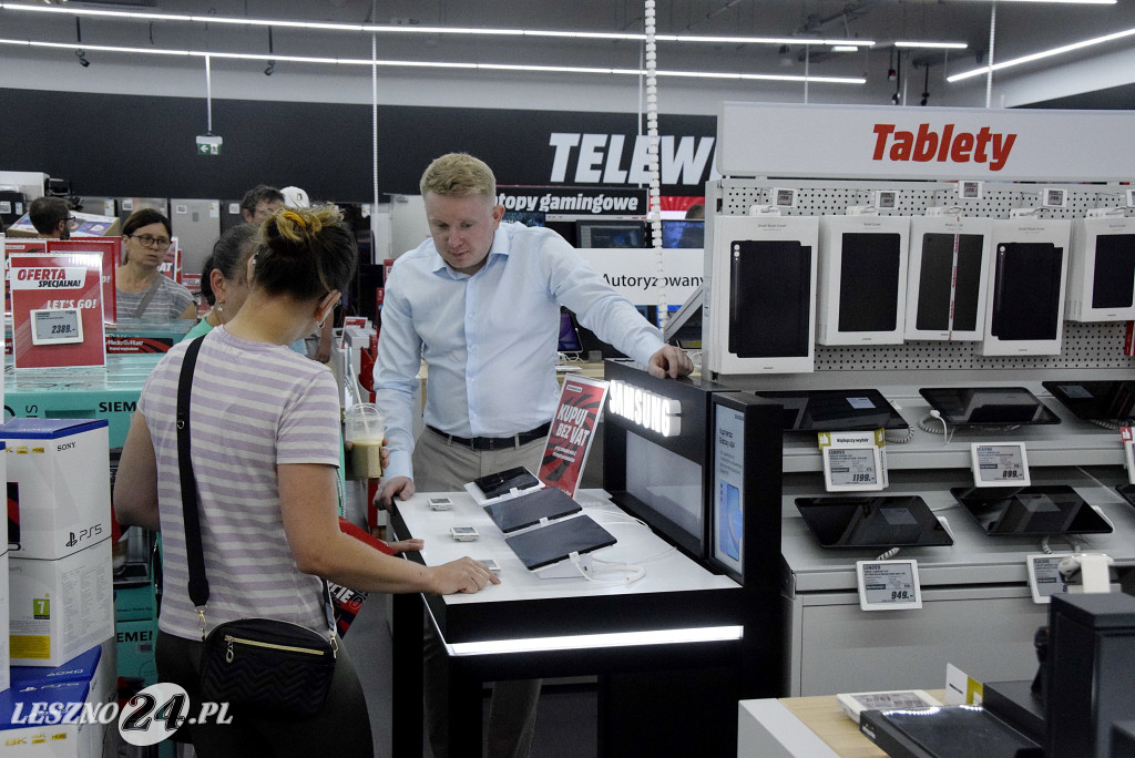 Wielkie otwarcie MediaMarkt w Lesznie