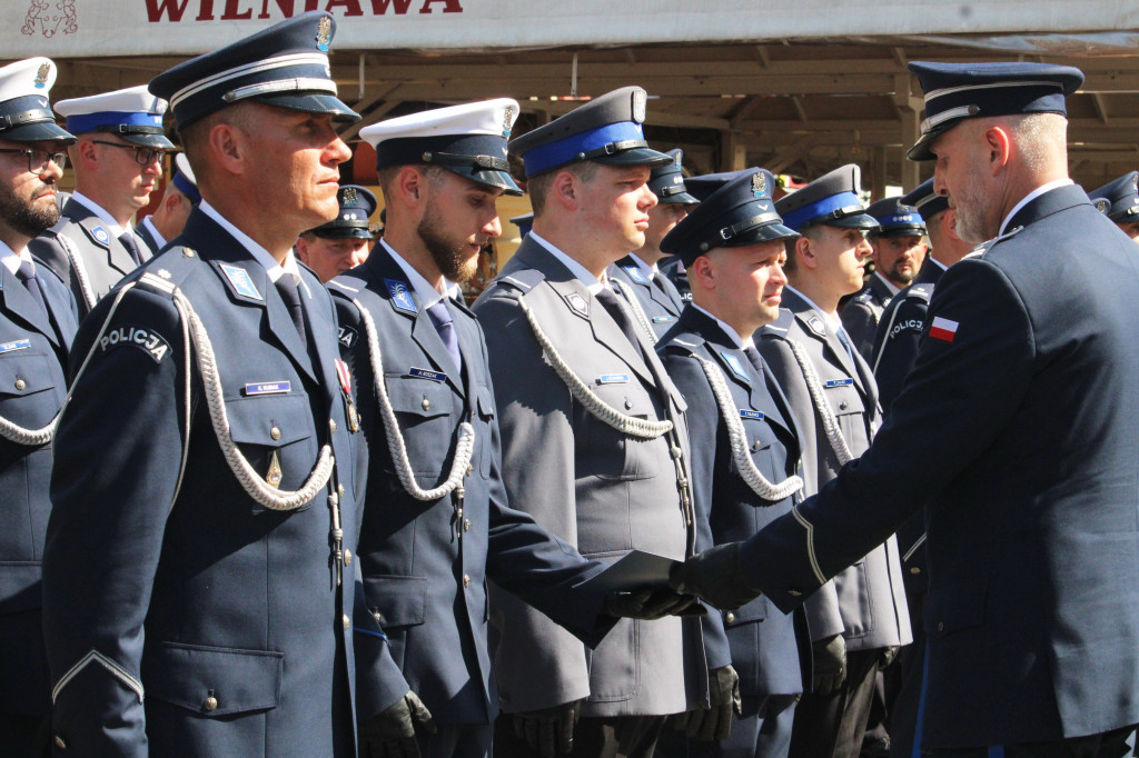 Święto Policji na Rynku w Lesznie