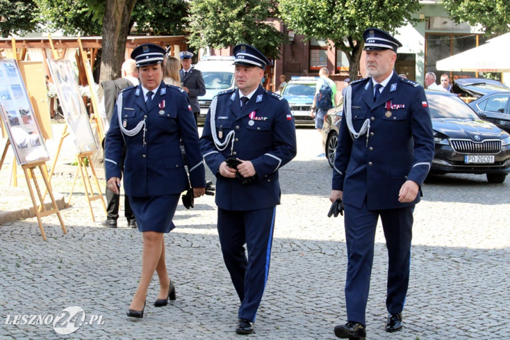 Święto Policji na Rynku w Lesznie