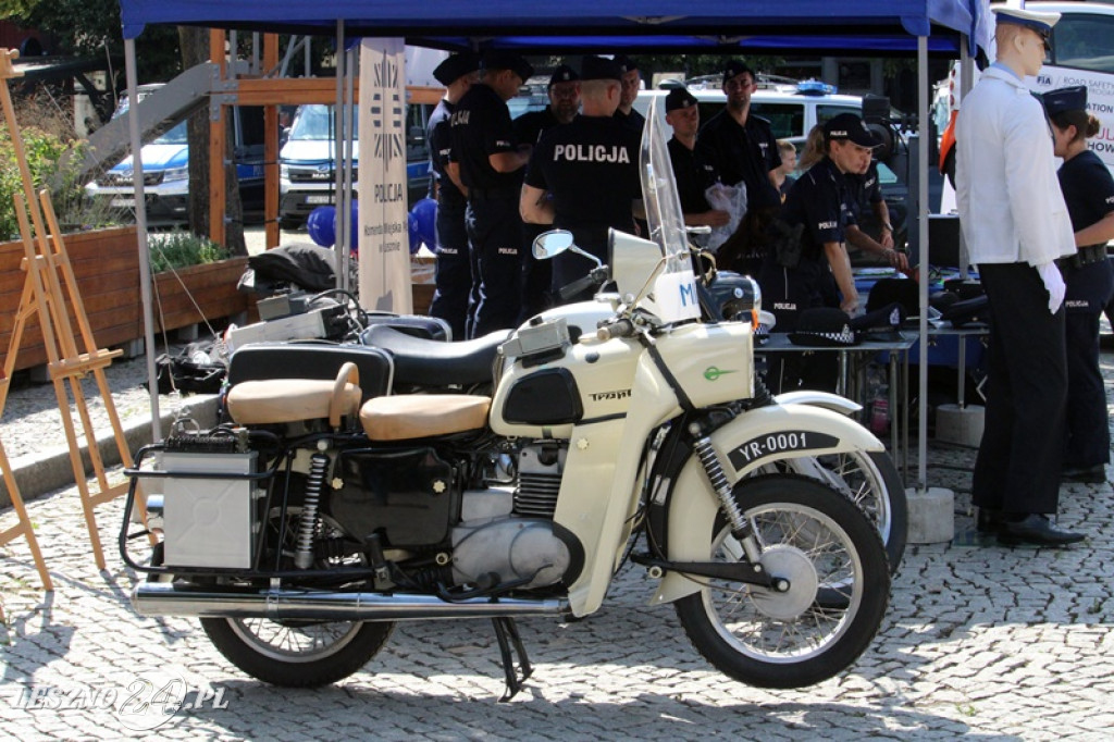 Święto Policji na Rynku w Lesznie