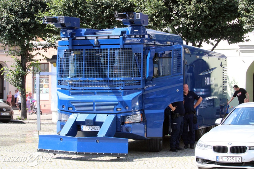 Święto Policji na Rynku w Lesznie