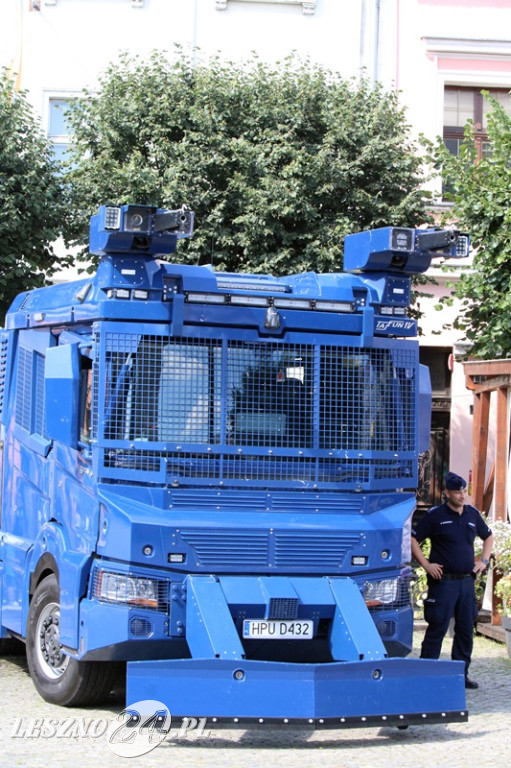 Święto Policji na Rynku w Lesznie