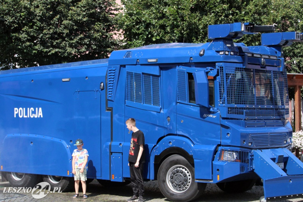 Święto Policji na Rynku w Lesznie