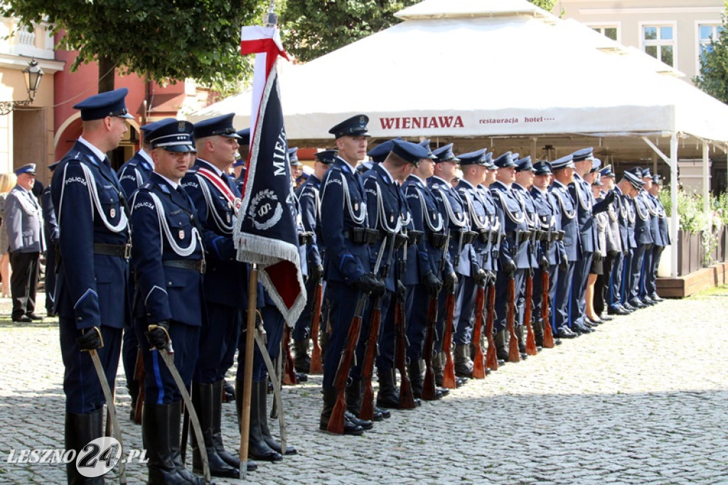 Święto Policji na Rynku w Lesznie