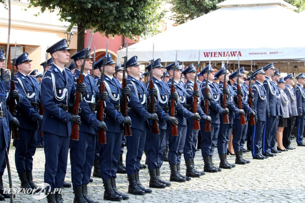 Święto Policji na Rynku w Lesznie