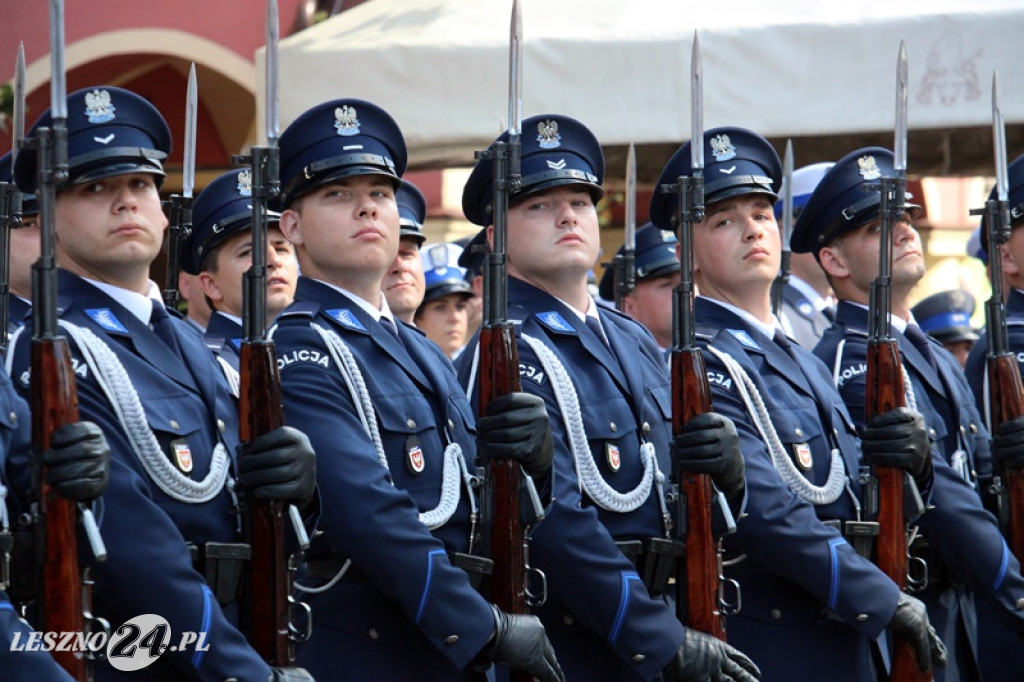 Święto Policji na Rynku w Lesznie