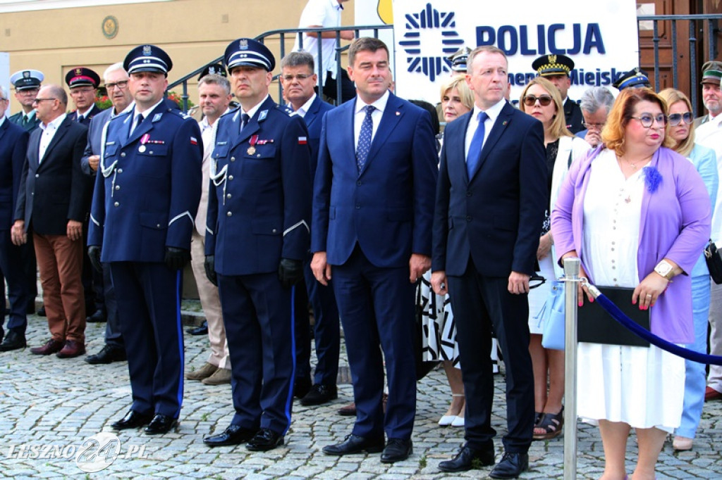 Święto Policji na Rynku w Lesznie