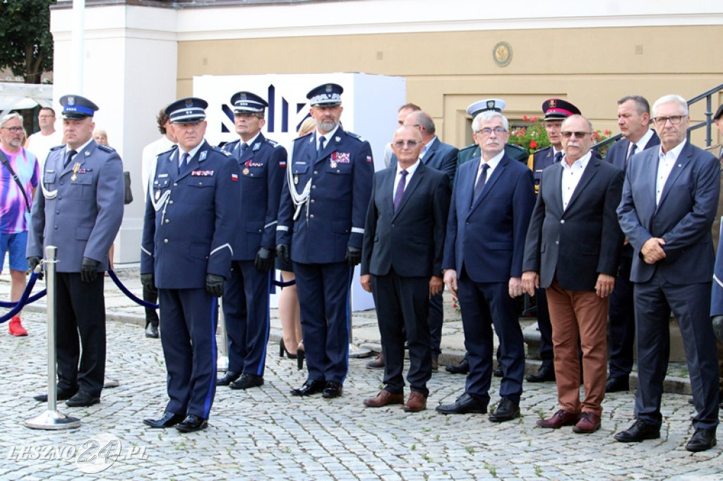 Święto Policji na Rynku w Lesznie