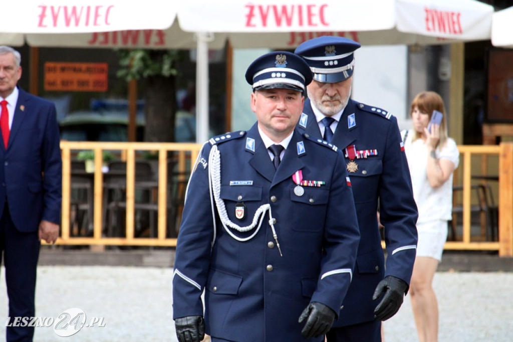 Święto Policji na Rynku w Lesznie