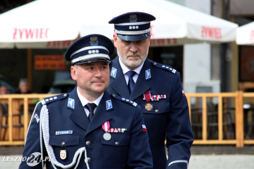 Święto Policji na Rynku w Lesznie