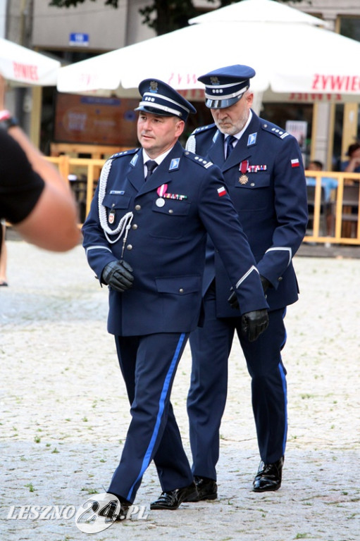 Święto Policji na Rynku w Lesznie