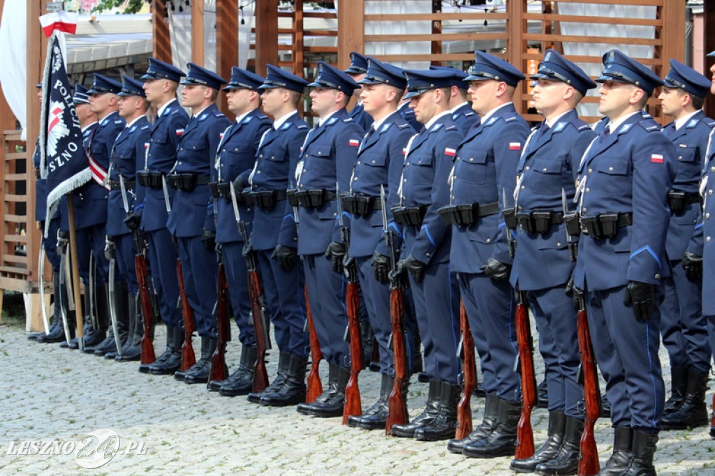 Święto Policji na Rynku w Lesznie