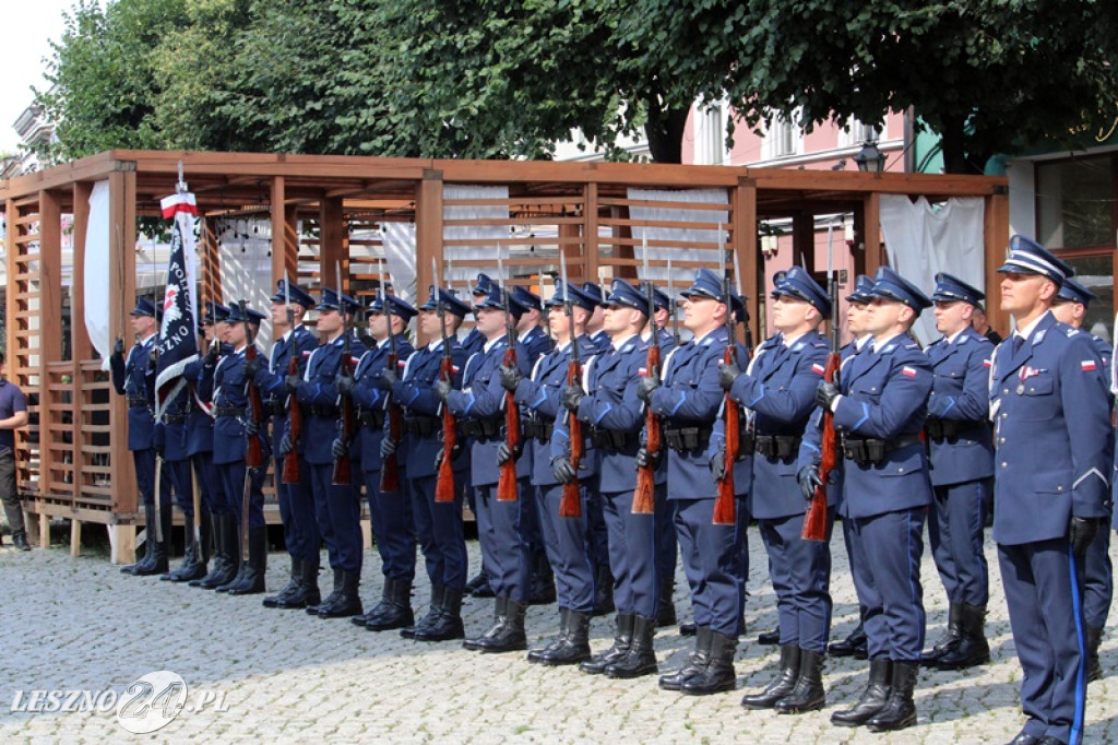 Święto Policji na Rynku w Lesznie