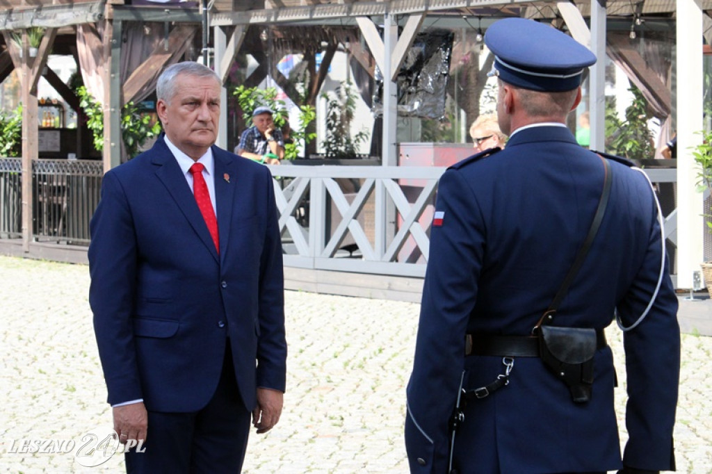 Święto Policji na Rynku w Lesznie