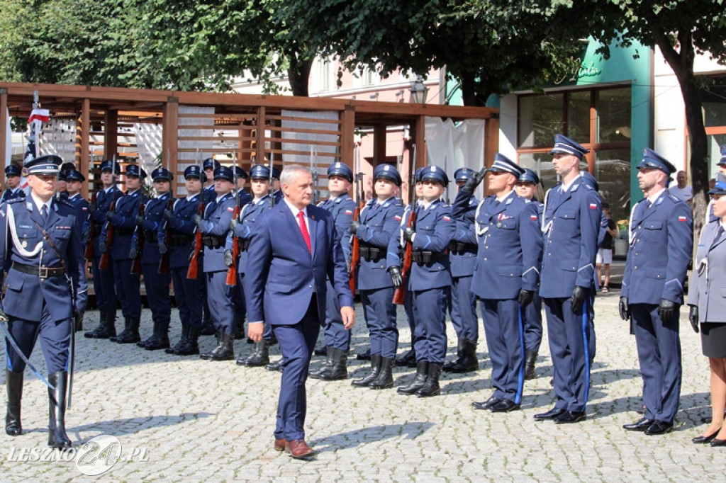 Święto Policji na Rynku w Lesznie