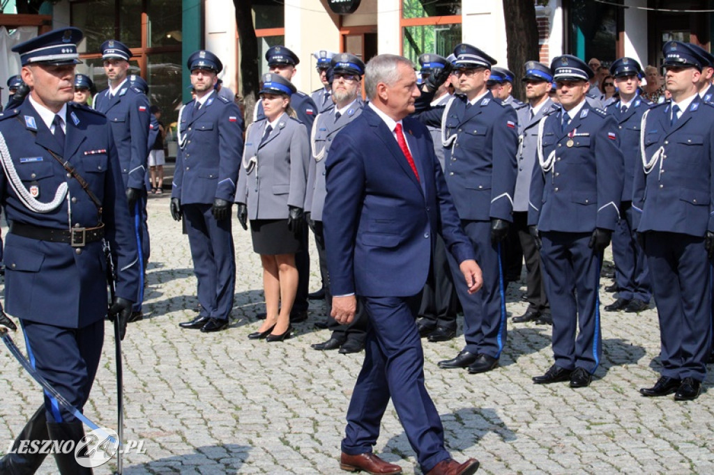 Święto Policji na Rynku w Lesznie