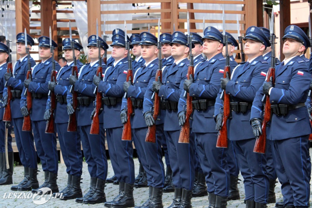 Święto Policji na Rynku w Lesznie