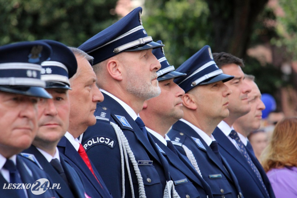 Święto Policji na Rynku w Lesznie