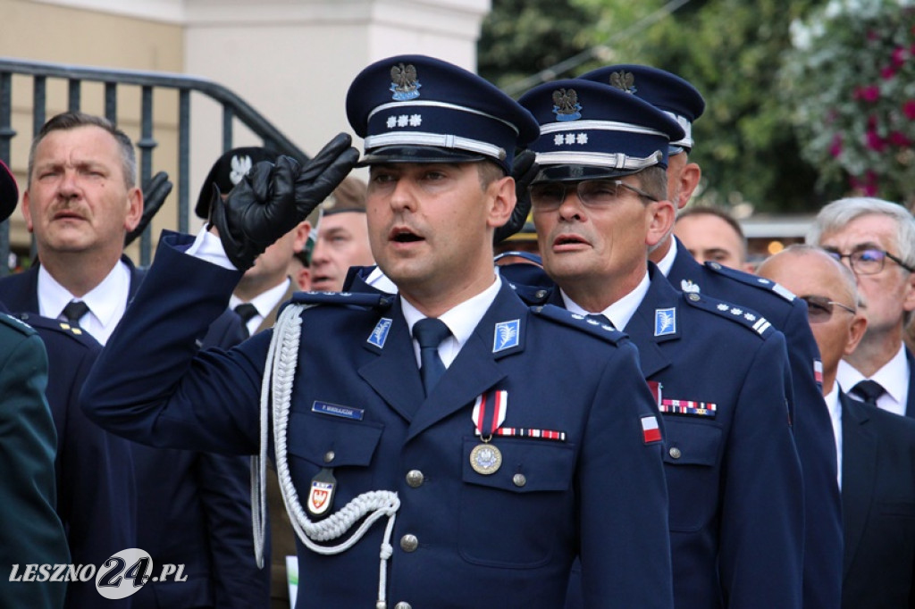 Święto Policji na Rynku w Lesznie