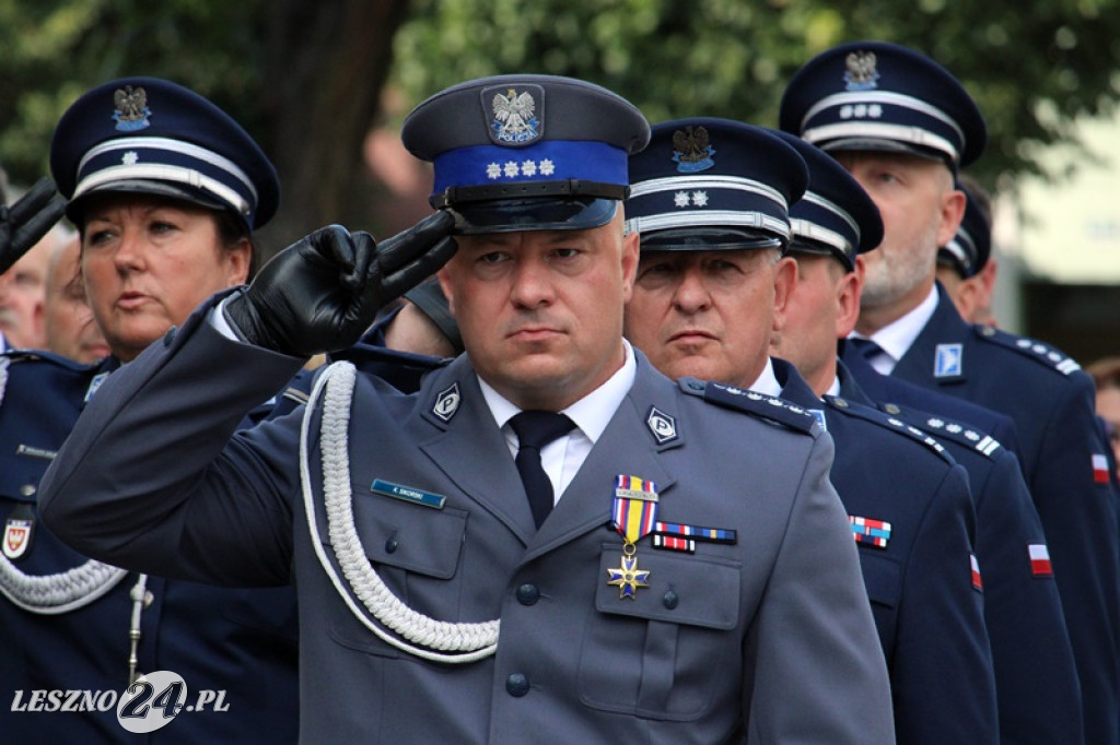Święto Policji na Rynku w Lesznie