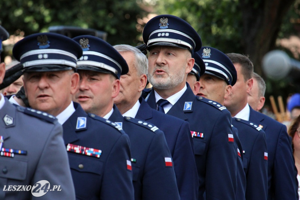 Święto Policji na Rynku w Lesznie