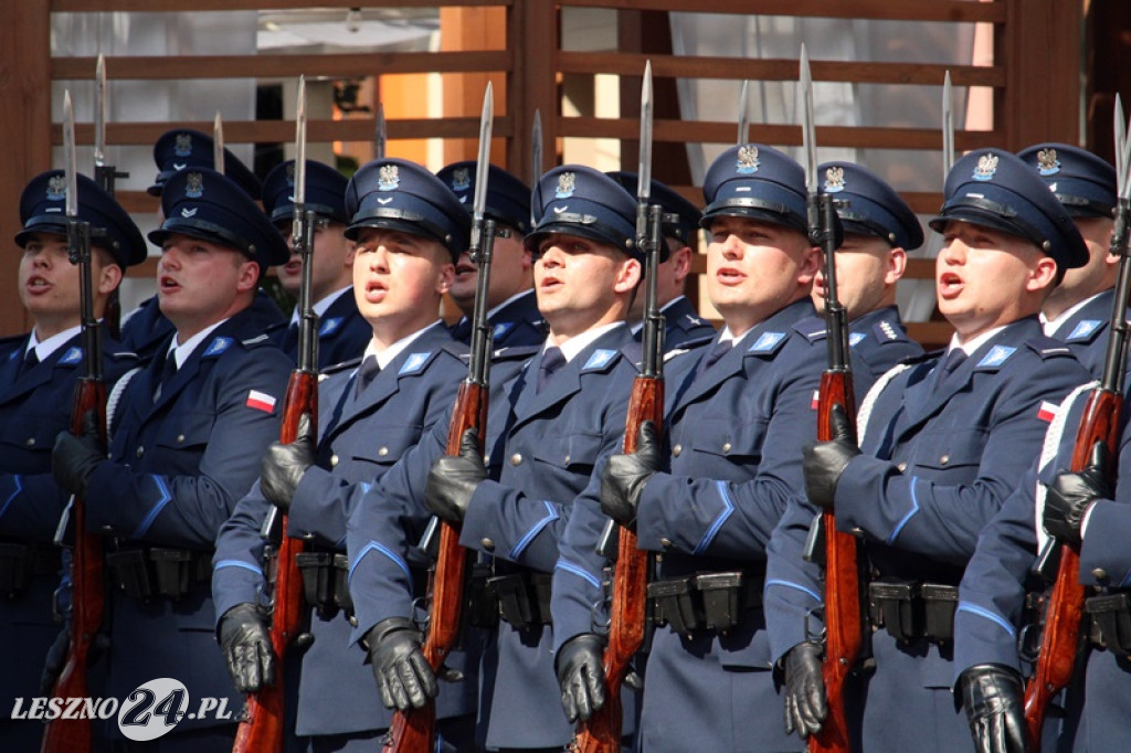 Święto Policji na Rynku w Lesznie