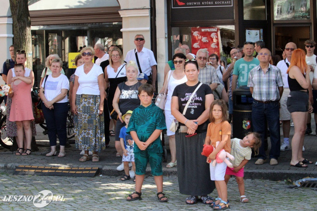 Święto Policji na Rynku w Lesznie