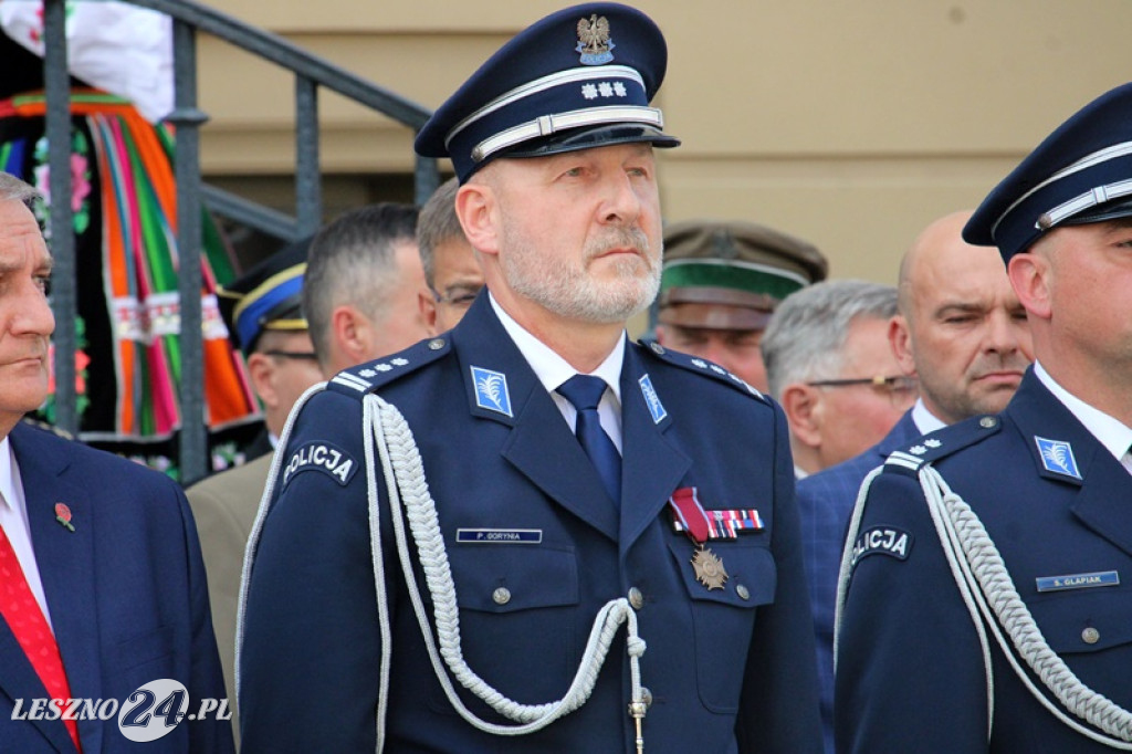 Święto Policji na Rynku w Lesznie