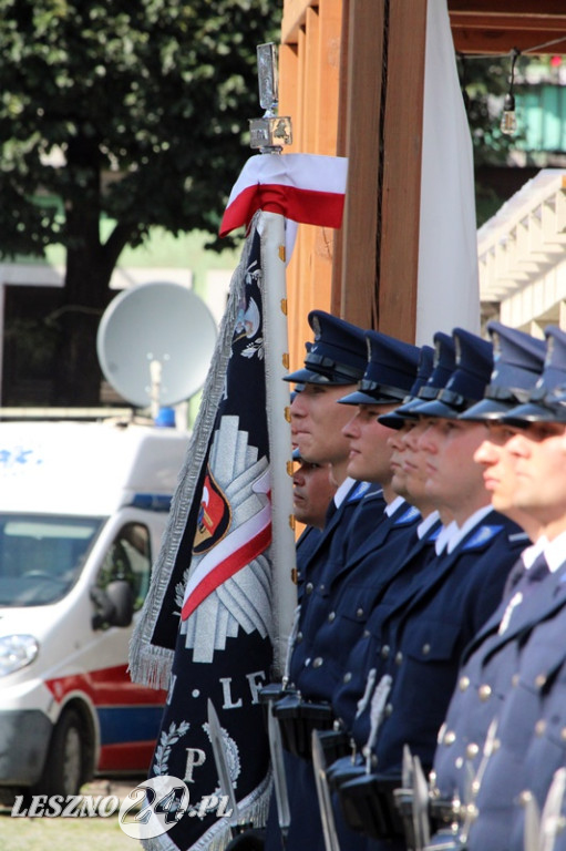 Święto Policji na Rynku w Lesznie