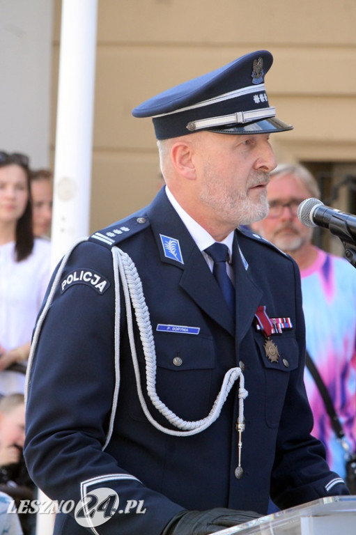 Święto Policji na Rynku w Lesznie