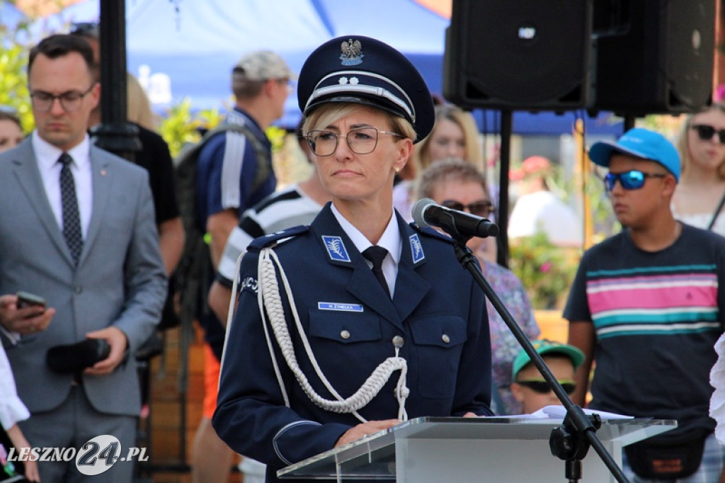 Święto Policji na Rynku w Lesznie