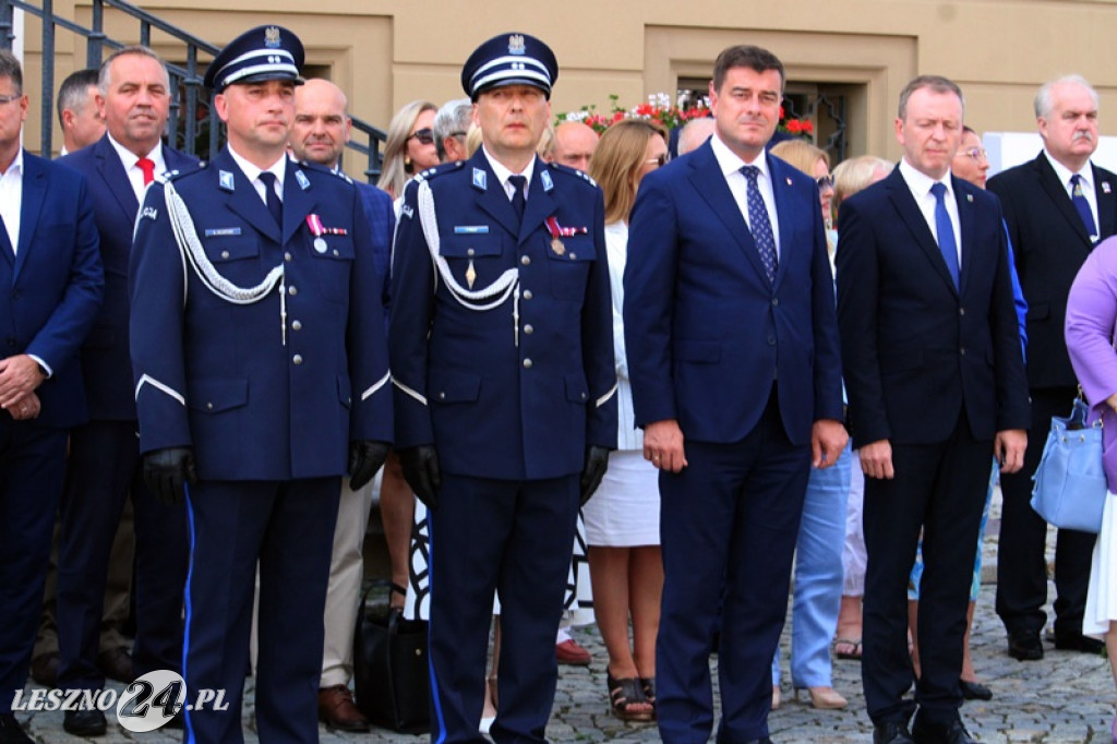 Święto Policji na Rynku w Lesznie