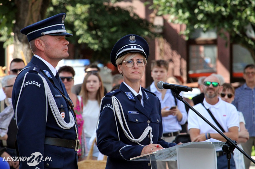 Święto Policji na Rynku w Lesznie