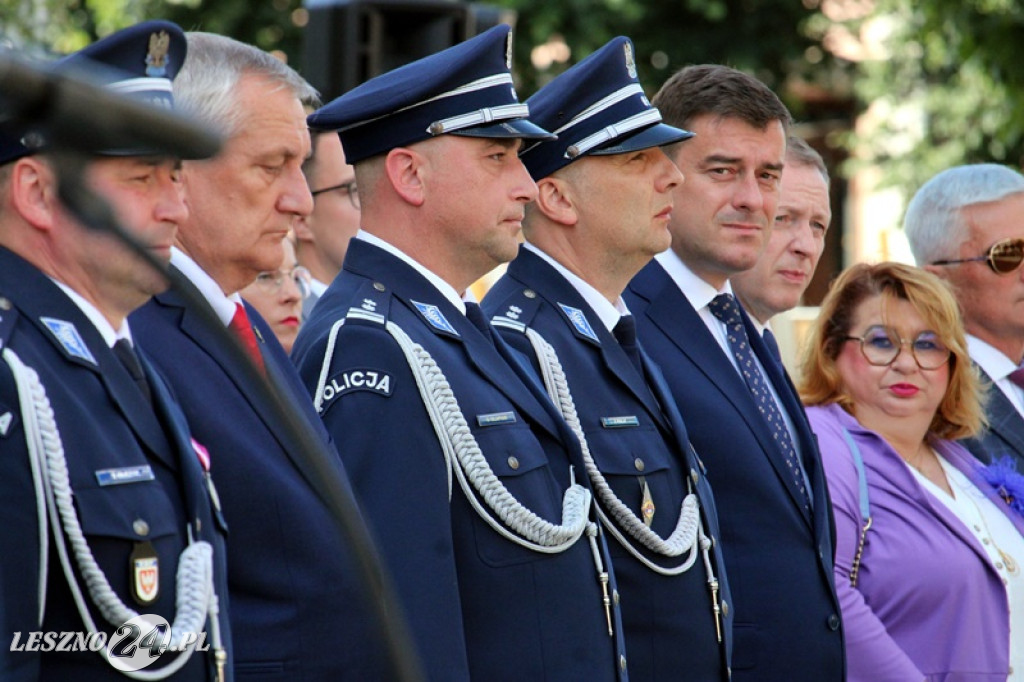 Święto Policji na Rynku w Lesznie