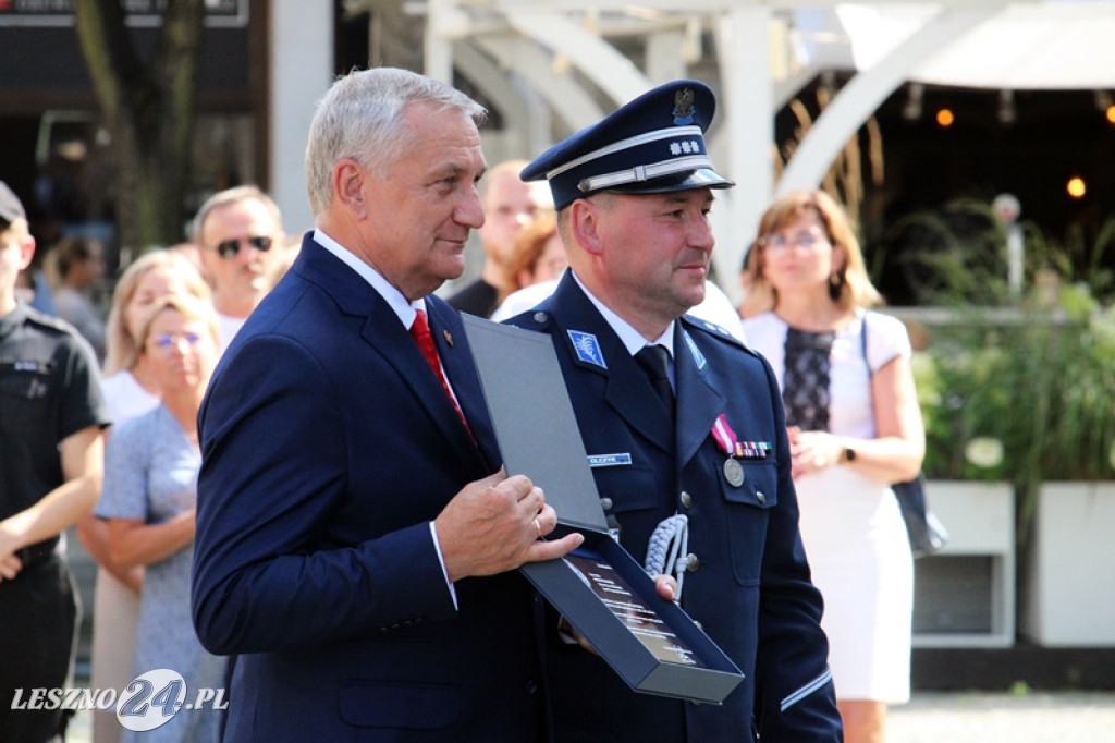 Święto Policji na Rynku w Lesznie