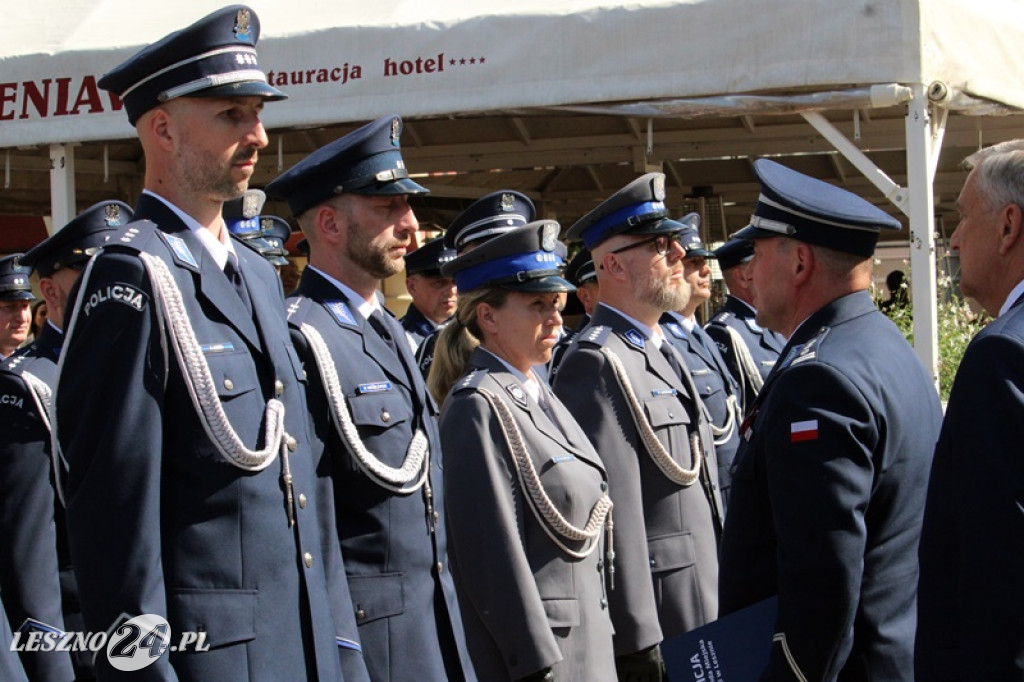 Święto Policji na Rynku w Lesznie