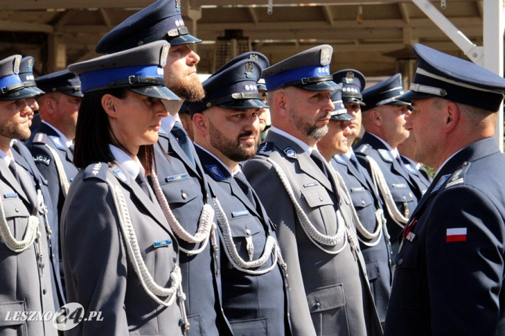 Święto Policji na Rynku w Lesznie
