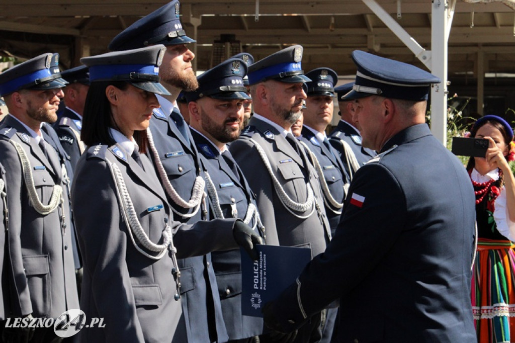 Święto Policji na Rynku w Lesznie