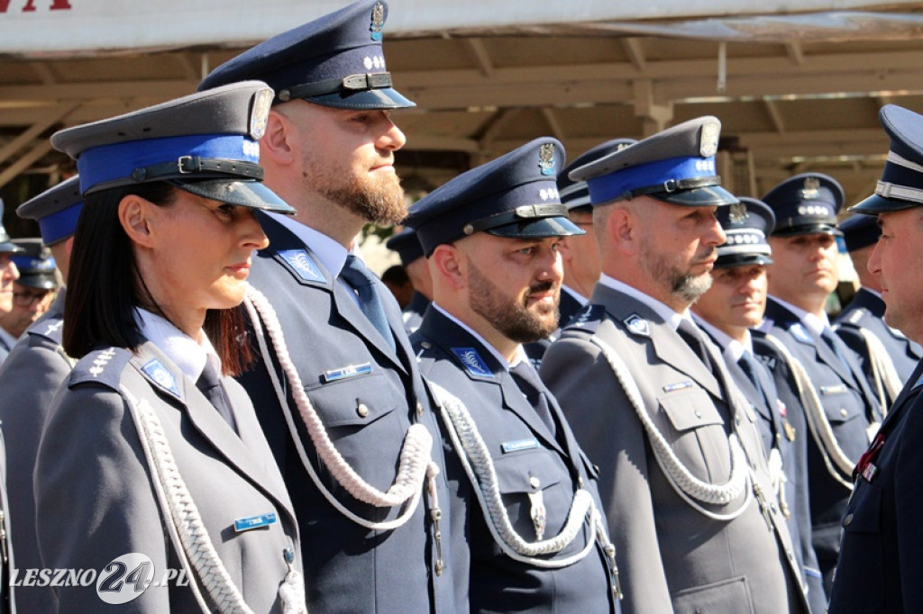 Święto Policji na Rynku w Lesznie