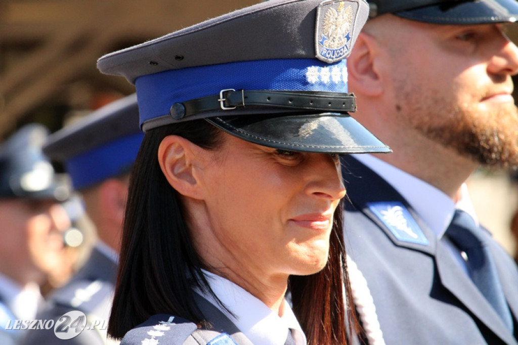 Święto Policji na Rynku w Lesznie