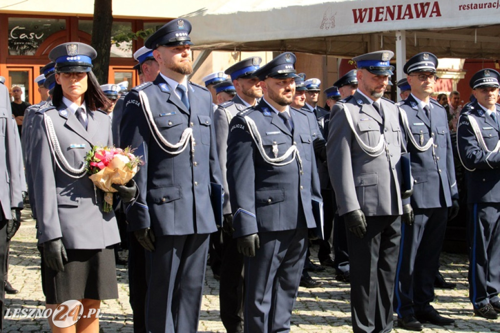 Święto Policji na Rynku w Lesznie