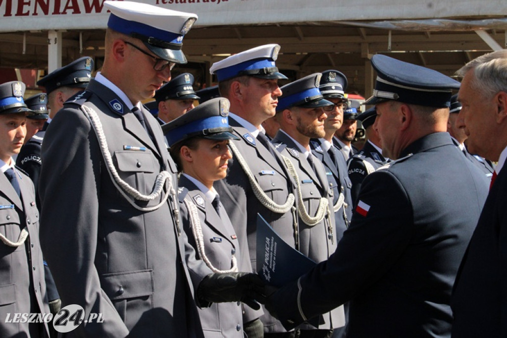 Święto Policji na Rynku w Lesznie