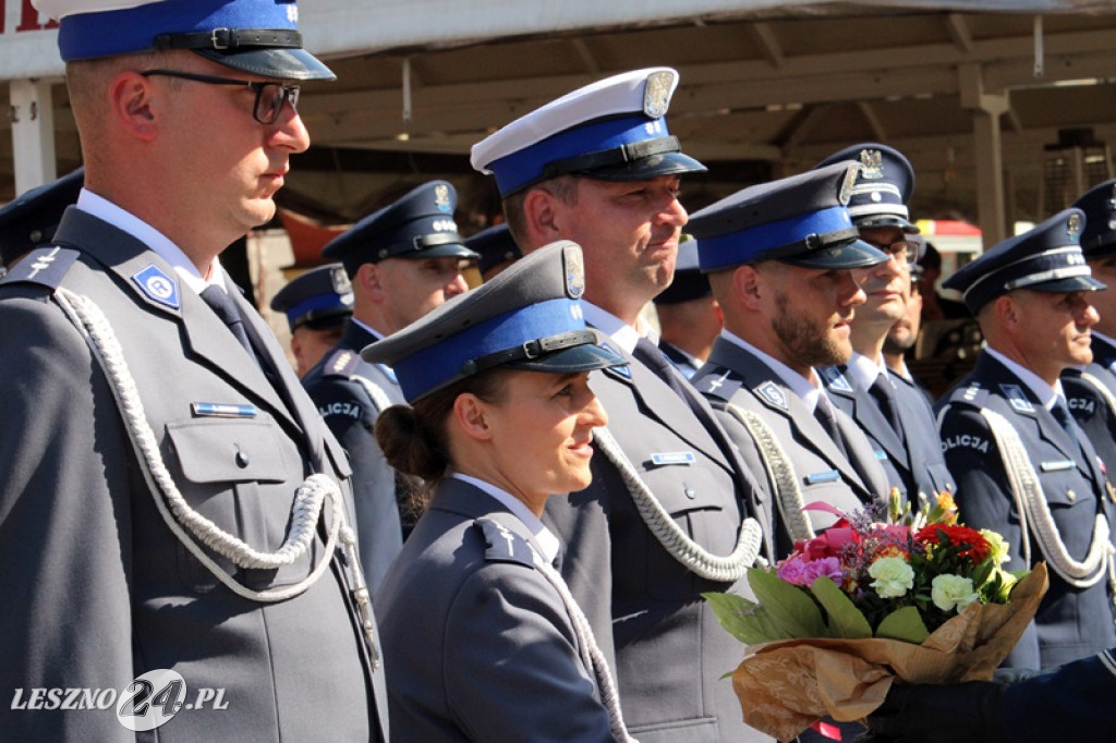 Święto Policji na Rynku w Lesznie